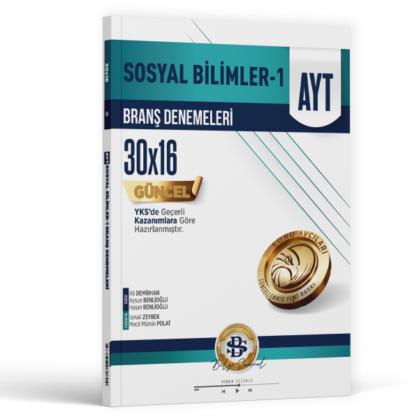 SARMAL YKS AYT DENEME 30 LU SOSYAL BLM-1 - 25-26